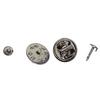 100 sád DIY kravatové pripináčiky motýľ špendlíky na chrbte brošňa Findings Silver