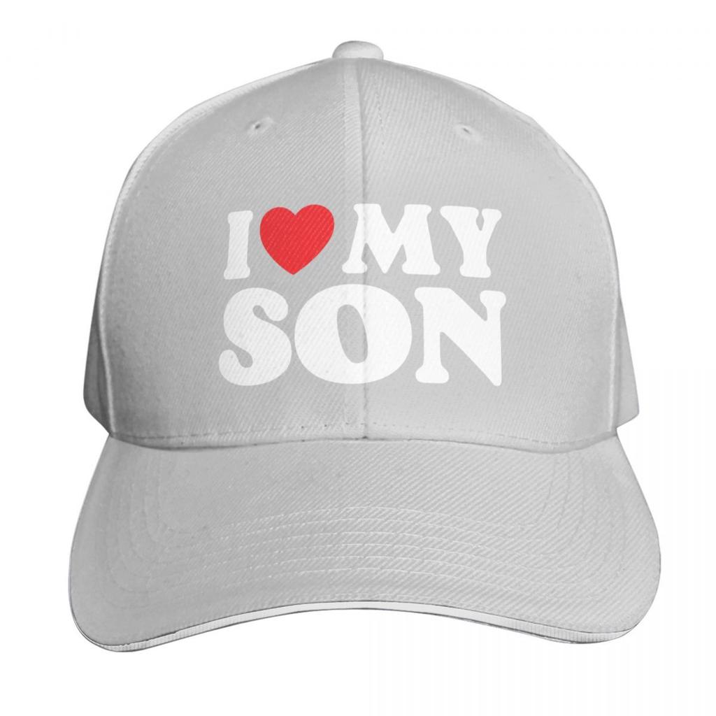 I Love My Son Baseball Cap custom caps Funny hats Luxury Unisex cap New Hat Unisexs Caps Womens