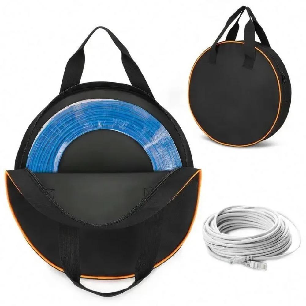 Large Car Hose Storage Bag Multifunctional EV Charging Cable Bag 1680D Oxford Cloth  Storage Organizer For Charging Cables Cords