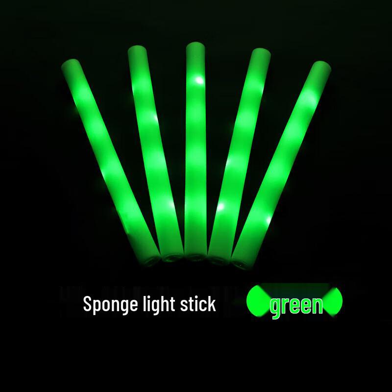 Sponge Glow Sticks (10-Pack)