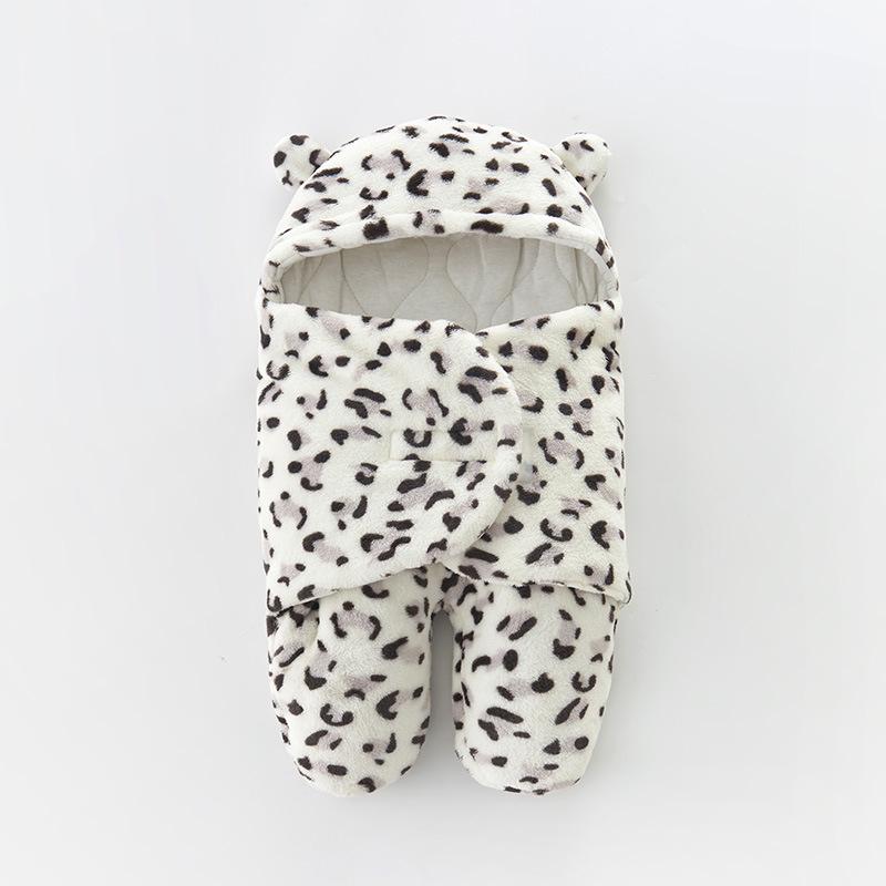 Anti-Startle Cotton Swaddle Blanket for Newborns - All-Season Baby Sleeping Bag
