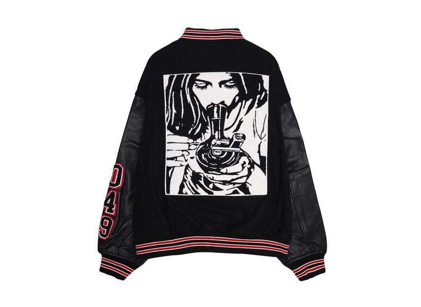 Supreme HYSTERIC GLAMOUR Volejbalová bunda Černá