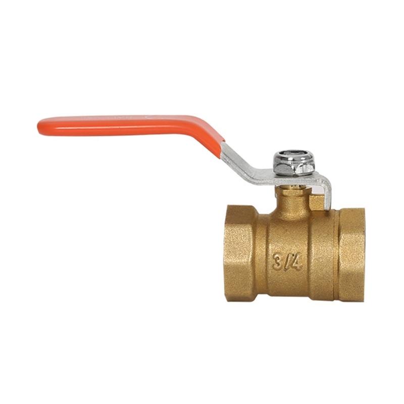 Sturdy Brass Materials 3/4 Inch BSP DN20 Brass Round Valves Home Accessory for Plumbing and Irrigations Supplies
