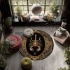 Spider & Scorpion pattern round rug,Carpet Rug for Living Room Bedroom Playroom ,Non-slip Floor Mat,Holiday Gifts and Birthday Gifts.