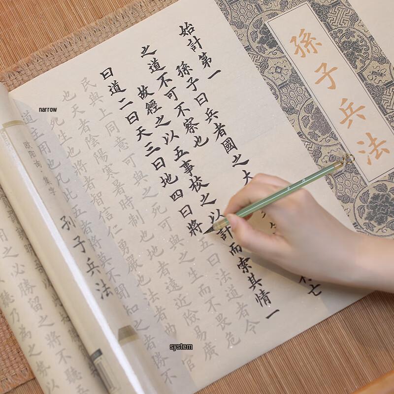Wanling Wenyun Classical Chinese Calligraphy Practice Collection