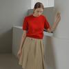 KELLY DONAHUE Soft Fine Wool Half Round Knit