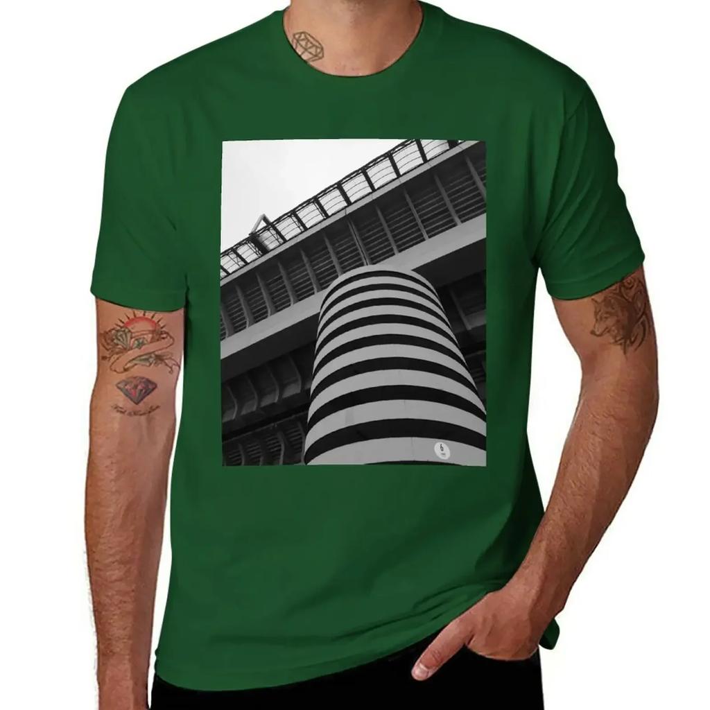 Colonna dello stadio di San Siro - Giuseppe Meazza T-Shirt asciugatura rapida vestiti carini vestiti estetici t-shirt grafiche uomo anime