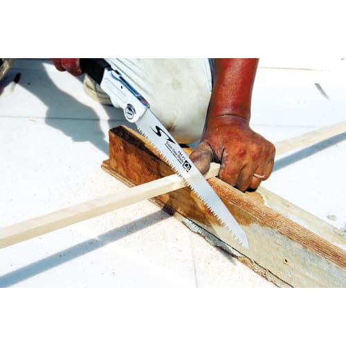 ARS Corporation Carpenter's Folding Saw, P-Metal, 21cm, Medium Grit, PM-21