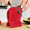 Multiuse Slicer Holder With Firm Grip Ergonomic Dividers Design For Precise Cuts Slicing Shredding Tomatoes Lemons Potatoes Round Fruits Vegetables