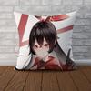Genshin Impact Pillow Case For Car Sofa Decorative Home Doublesided Print Plush Square Throw Pillow Cushion Cover
