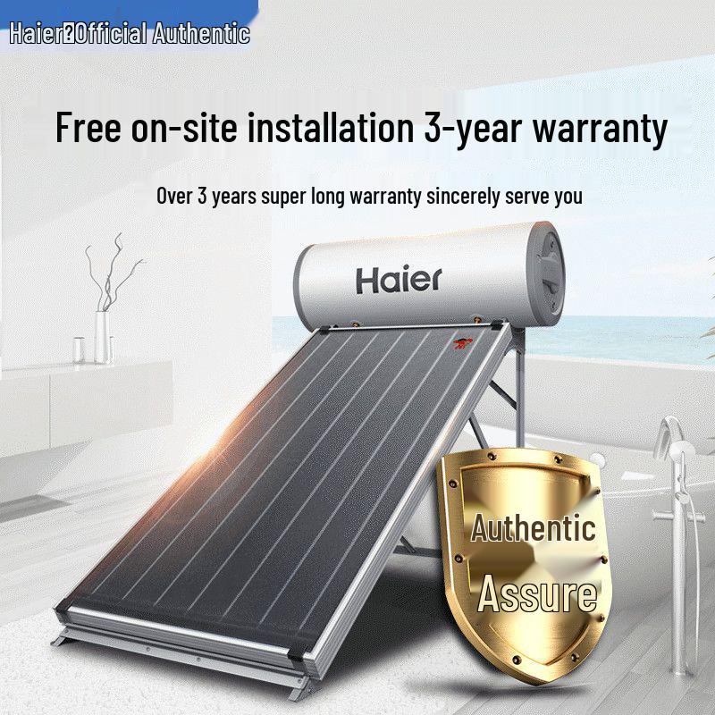 Haier Dual-Use Solar Water Heater with Energy-Saving Flat-Plate Design