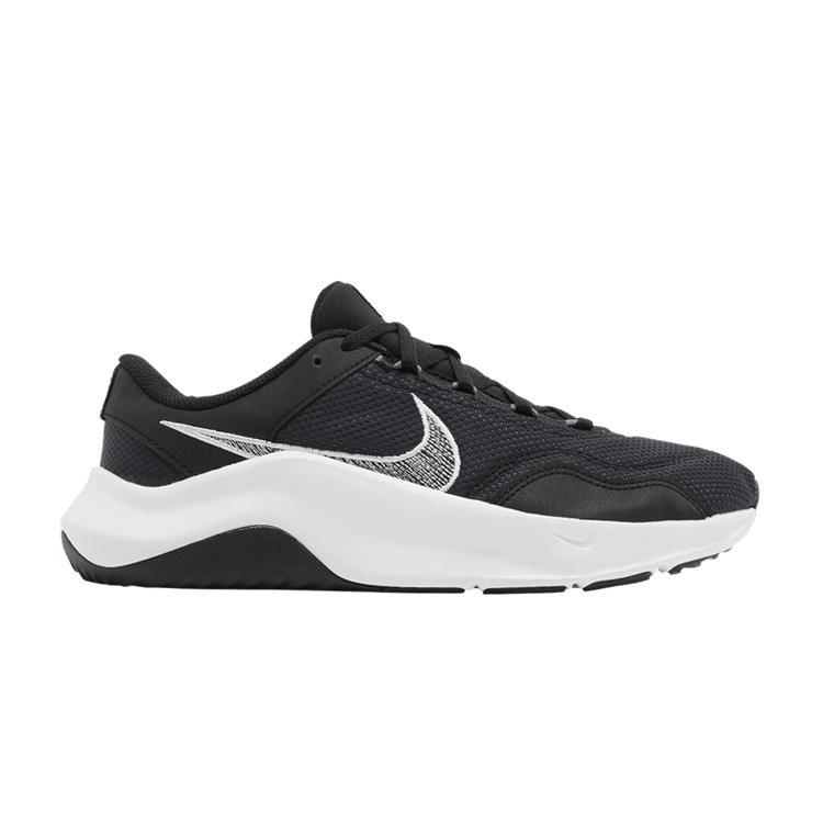 Nike Legend Essential 3 Black White Iron Grey (Women s) 36