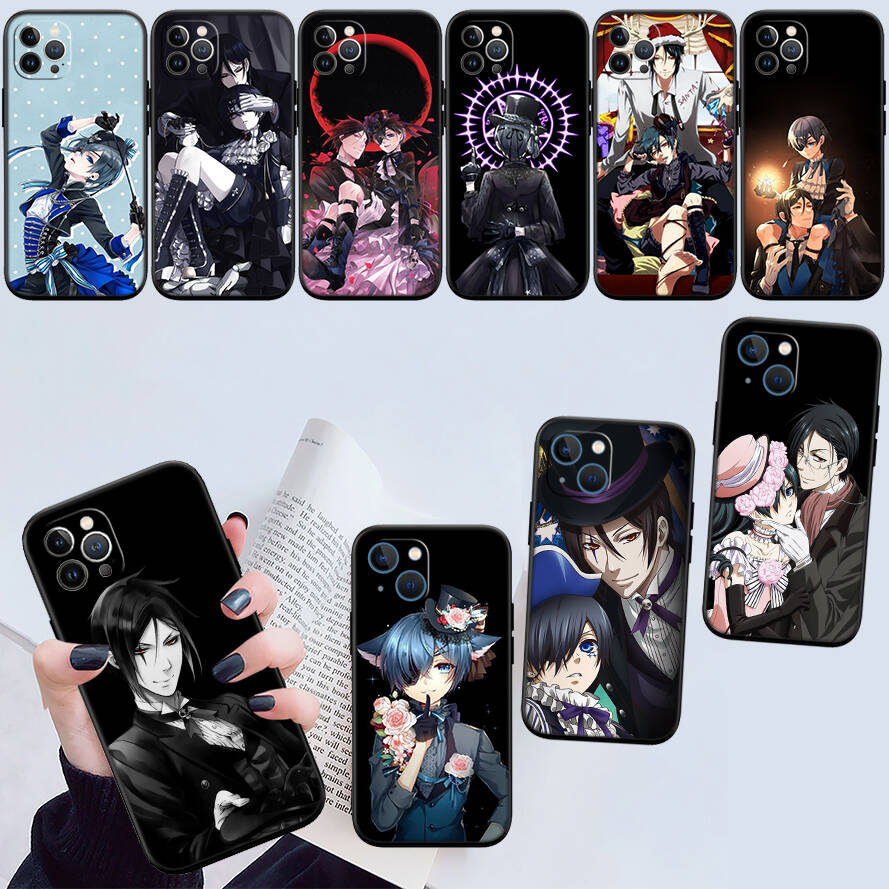 Black Butler New Phone Case for Redmi Note 8 9 10 11 11S 10C 10X 10A 10T 9A 9C 9T 9S 8T Pro Max Plus Prime