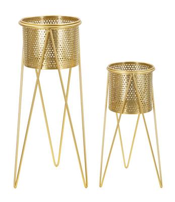 Vase Holder Glat Set 2 Pcs Cm 21X20X46-18X18X32
