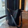 Fashion Bucket Tote Bag - A Niche Commuter and Shopping Accessory with Large Capacity and An Underarm Compartment.