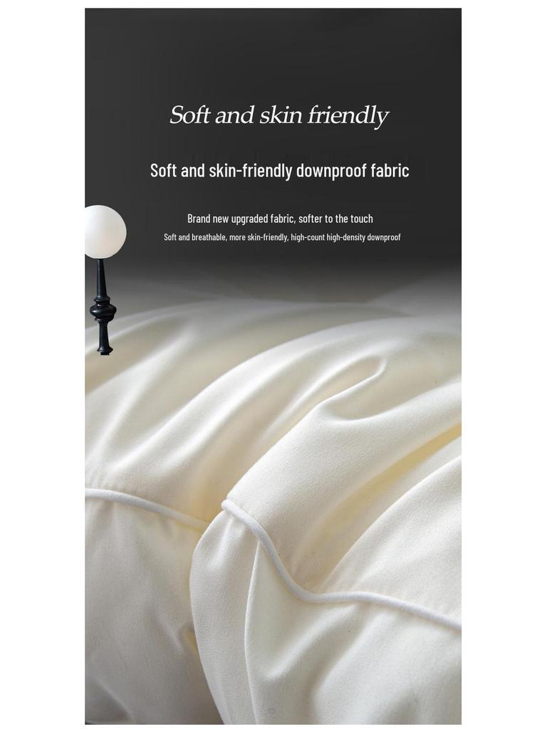 Class A 3D Feather Down Mattress Topper for Dorms, Hotels, and B&Bs