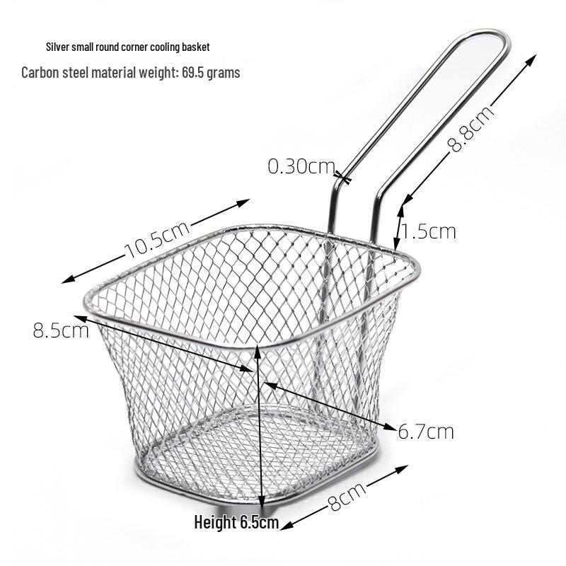 Kreativní talíř na ovoce a košík na hranolky ve tvaru lodičky, chladicí mřížka