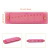Plastic Harmonica Kids Music Instrument Educational Musical Toy for Children (Red)