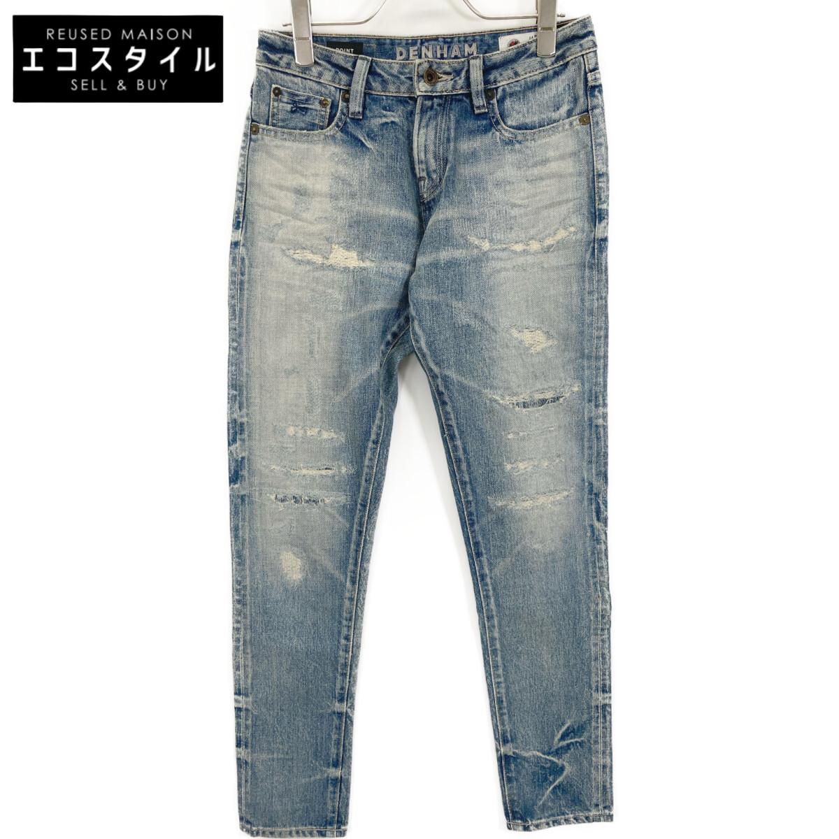 

DENHAM Made in Japan, Limited to 300 bottles, 15 Year Old POINT 5YJ CARROT Fit Denim Bottoms W23L32 Light blueUsed