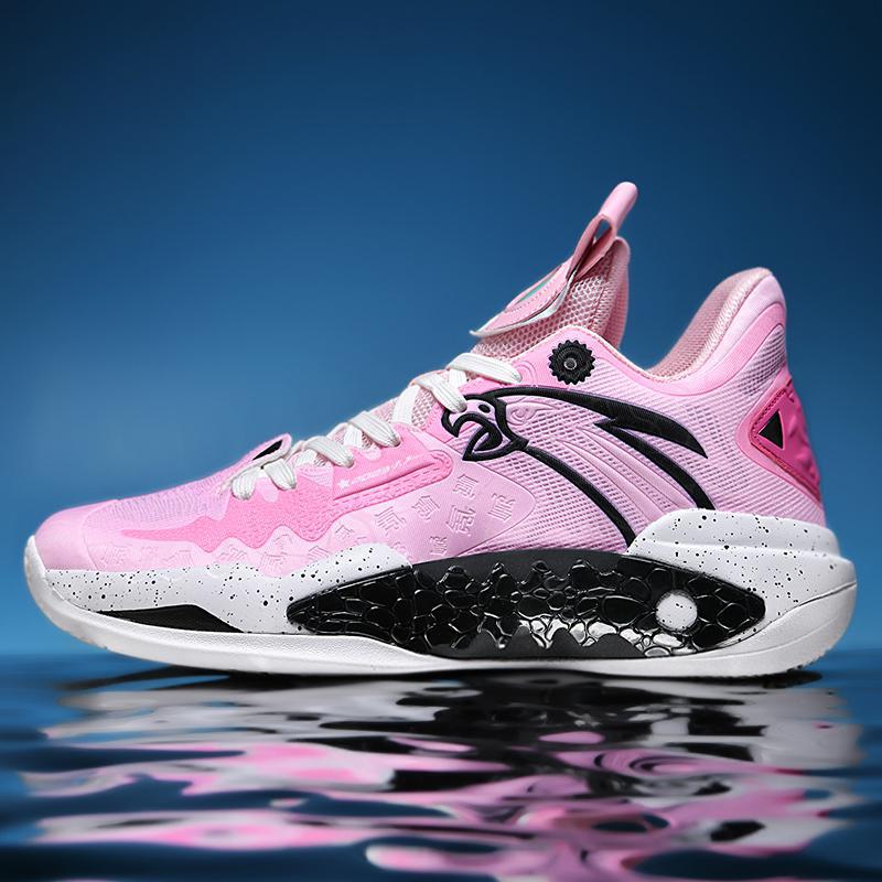 

885 high quality luminous version basketball shoes rubber outsole + EVA friction sportShoes 36