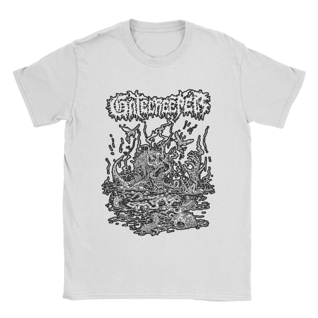 Gatecreeper T Shirt Men's Pure Cotton Awesome T-Shirt Crew Neck Band Tee Shirt Short Sleeve Clothing Printing