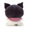 Sanrio Sanrio Cushion Plush Kuromi Kuromi Potemoko Series Character 25 x 8 x 35 cm 512460 SANRIO (SANRIO) Kuromi-chan