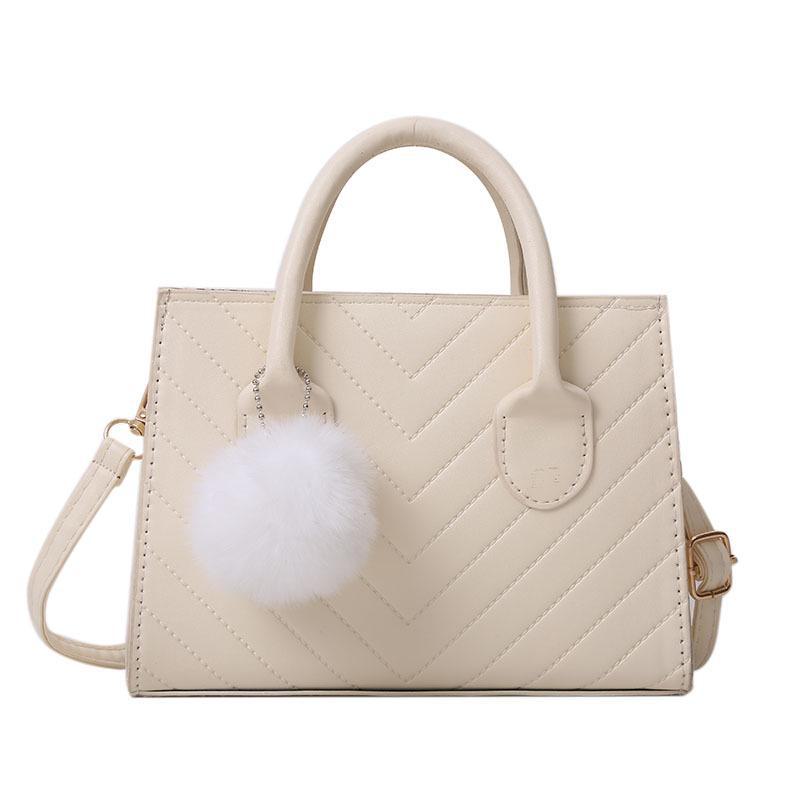 2024 Trendy Textured Small Square Bag – Women's Spring/Summer Messenger & Shoulder Bag