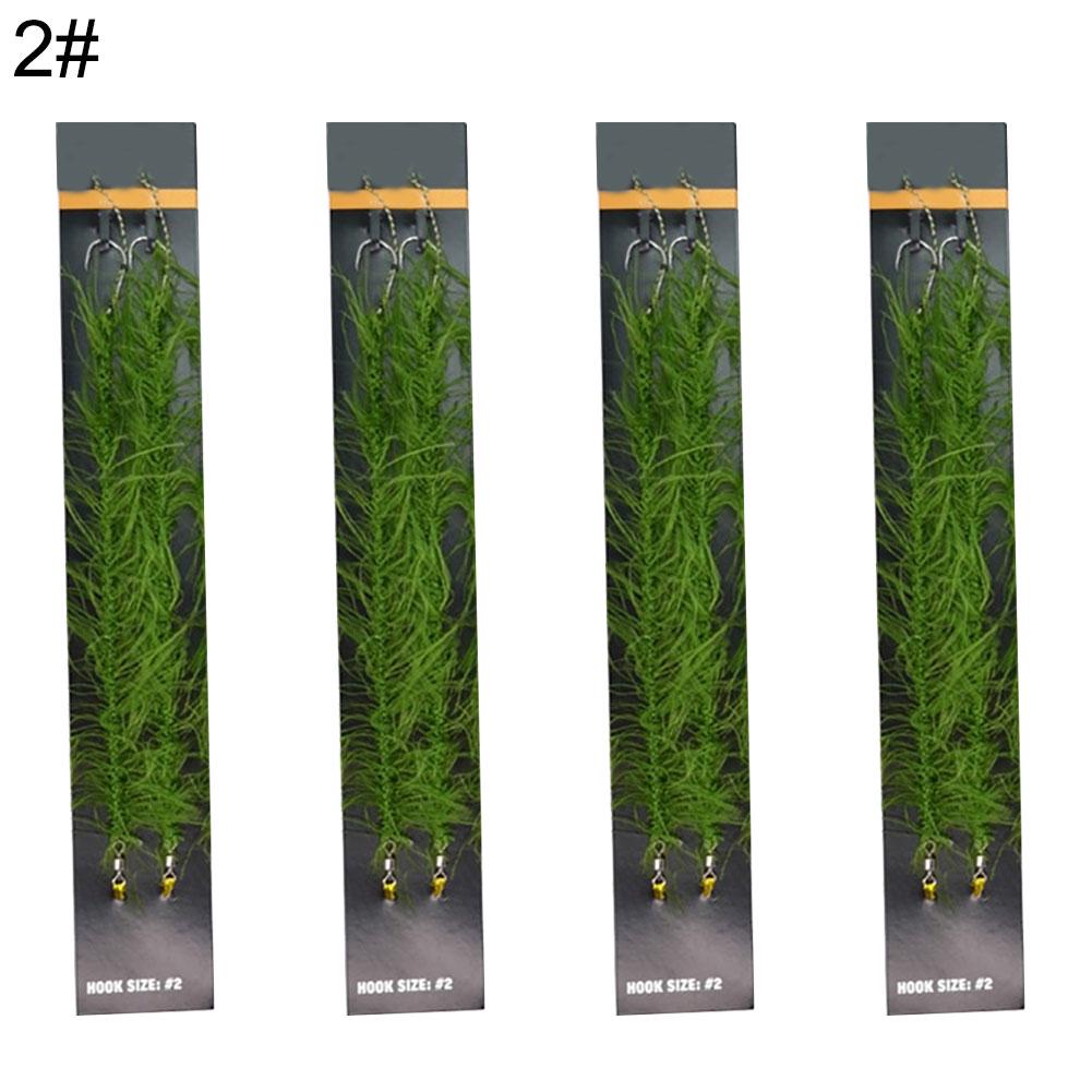 Details about &nbsp;HN PW_ 8Pcs 20cm Carp Fishing Hair Rigs Braided Thread Line Tackle Tool wit IC