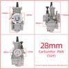 Carburetor Motorcycle Flat Slide PWK KR150 Racing 21mm 24mm 26mm 28mm 30mm 32mm 34mm For Yamaha 100cc 125cc 250cc