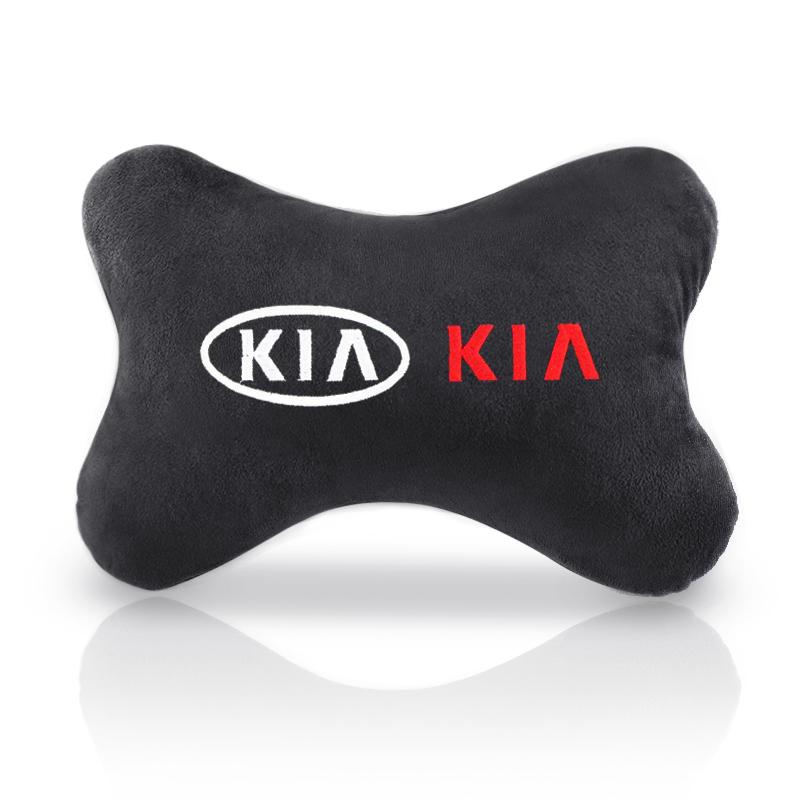 

1pcs for Kia Rio Ceed Sportage Cerato Soul Picanto Car Headrest Cover Auto Seat Cover Head Neck Rest Pillow auto Accessories