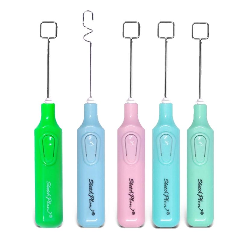 Epoxy Resin Stirrer for Crafts Tumbler Replaceable Electric Tumbler Mixer Handheld Battery Operated Epoxy Mixing Stick