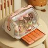 Baby Bottle and Utensil Storage Box with Dustproof Lid and Drain Rack