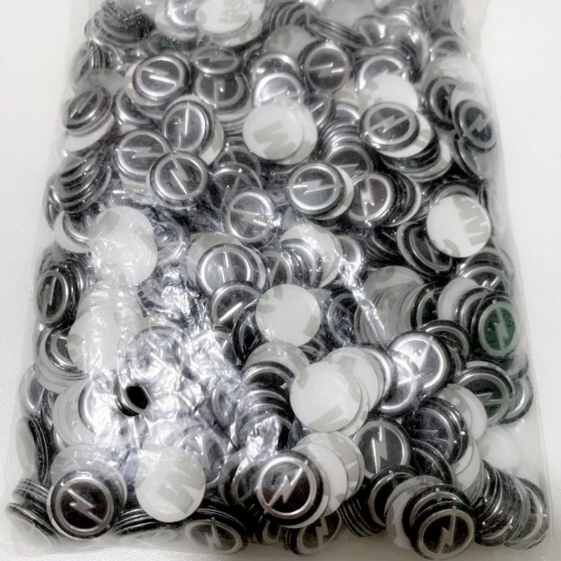 5ks 50ks 14mm 1,4cm Samolepka na klíč od auta Hliníkový znak Nálepka Pro Opel Astra j Insignia Astra g Corsa Zafira Mokka Vivaro Meriva