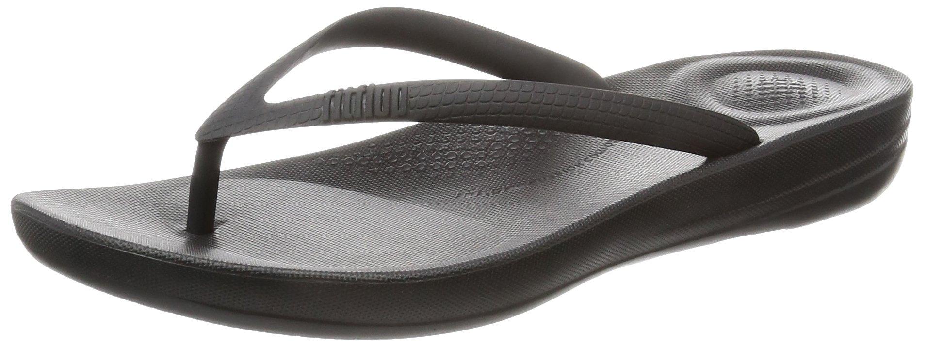 

IQUSHION ЭРГОНОМИЧНЫЕ Пляжные Сандалии для Всех [FITFLOP] ШЛЕПАНЦЫ Женские, Черный, 23.0-23.5см