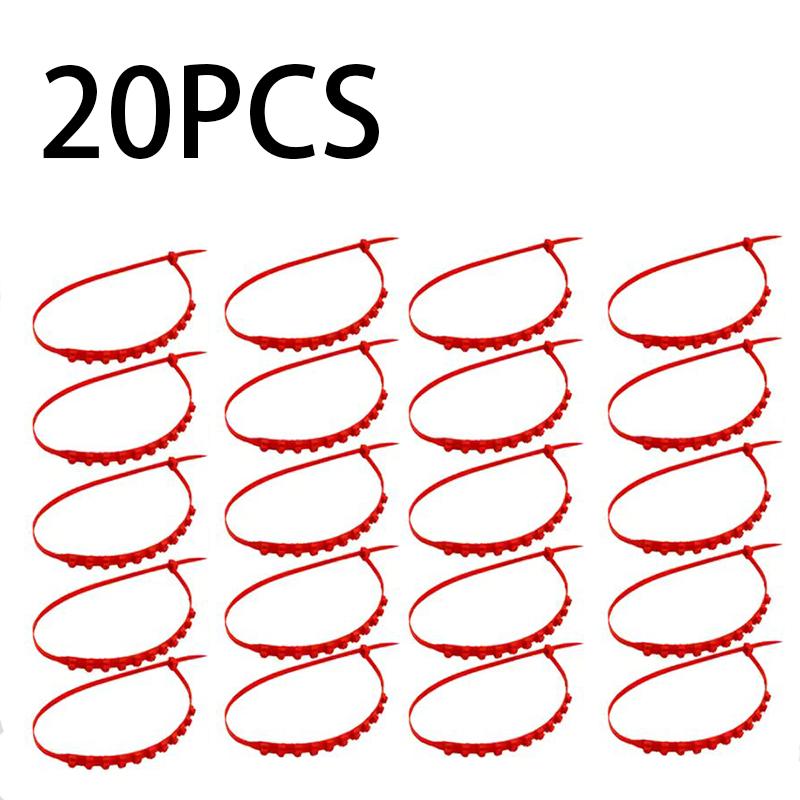 10/20PCS Winter Car Tire Chains Anti-Skid Snow Tyre Cable Ties Auto Outdoor Emergency Accessories for Tyre Skid Proof