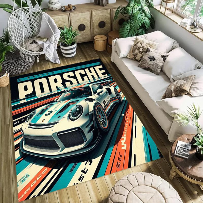 Sports Car Art Print carpet Home Decor Suitable for all seasons Art Christmas gifts Fashion
