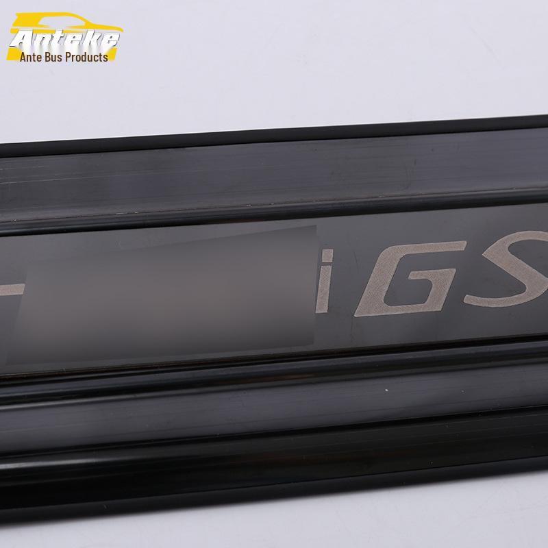 19 GS5 Rear Bumper & Trunk Guard Stainless Steel Modification