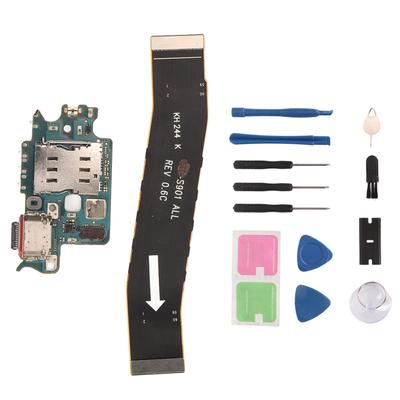 Charging Port Dock Connector PCB USB C Dock Connector Flex Cable Repair Part for Samsung S22 SM