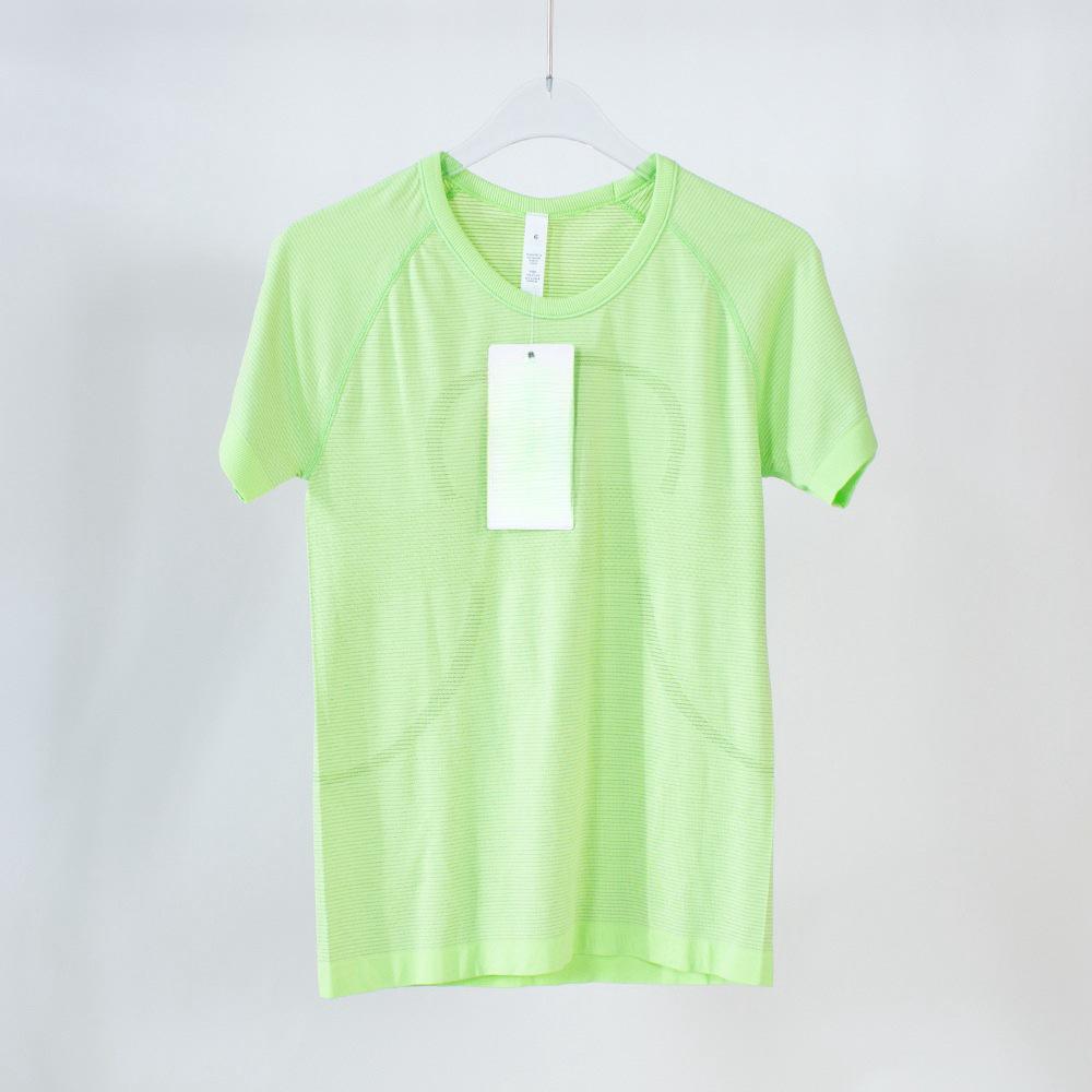 Women's Seamless 2.0 Yoga T-shirt - High Elastic, Tight-fitting Short Sleeve for Fitness & Jogging