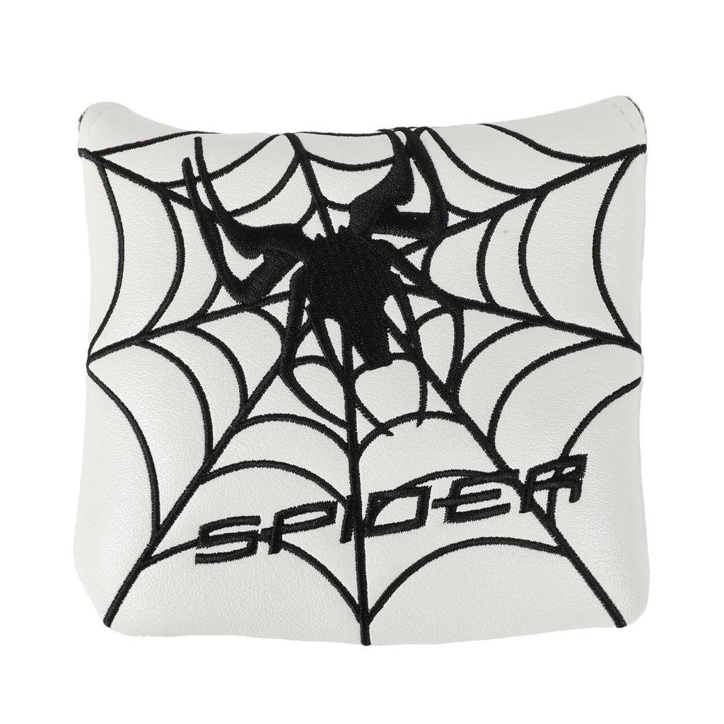 Spider Embroidered Golf Putter Head Cover