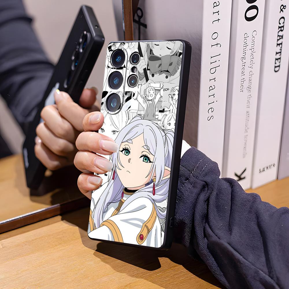 

F-Frieren Beyond Journey s End Phone Case For Samsung S26 Ultra S25 Edge Ultra S23 S22 S21 S20 Ultra Plus S24 Fe Cover Samsung S22 Ultra