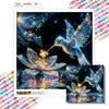 New Arrival 5D DIY Full Circle Diamond Painting "Crystal Birds and Flowers" Embroidery Cross Stitch Home Decor Gift