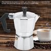 Aluminum Moka Pot 2 Cup Size Italian Coffee Maker Stovetop Coffee Percolator  Cafe Brewing
