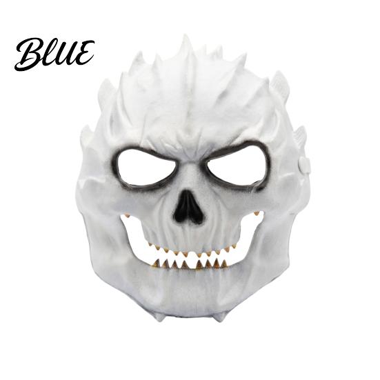 Horror Skull Prop Halloween Foam Mask Creepy Full Face Mask Masquerade for Adult Cosplay Costume Party Accessories Scary