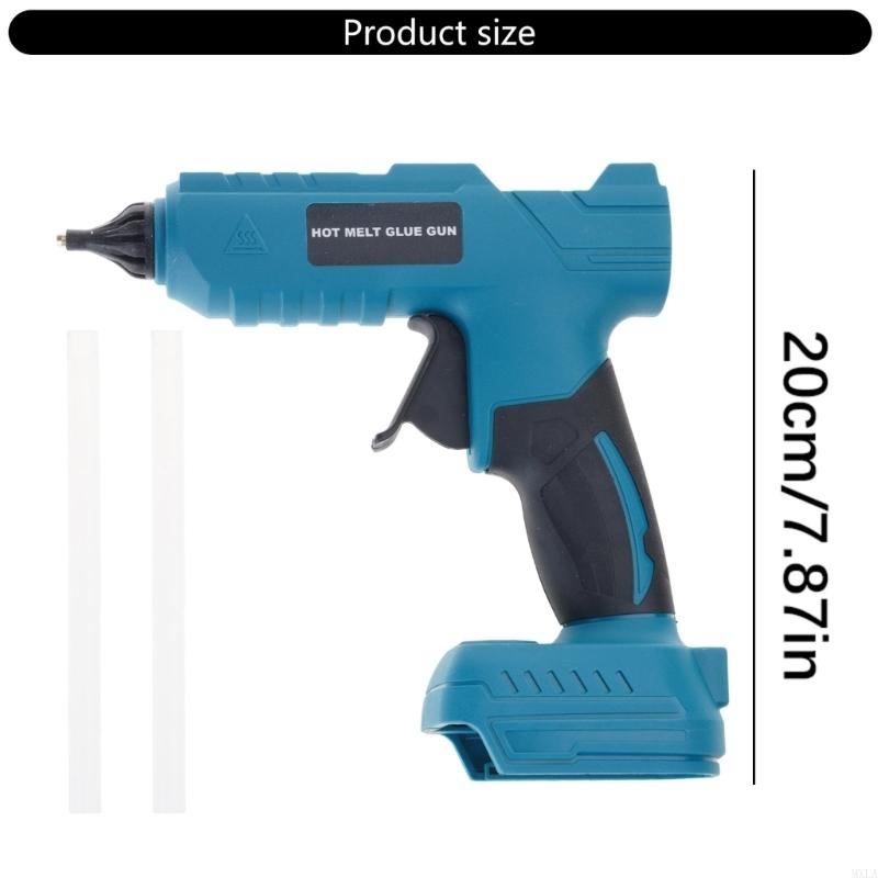 MXLA Battery Operated Hot Glues Guns Fast Heating Hot Glues Guns for Crafts Repair