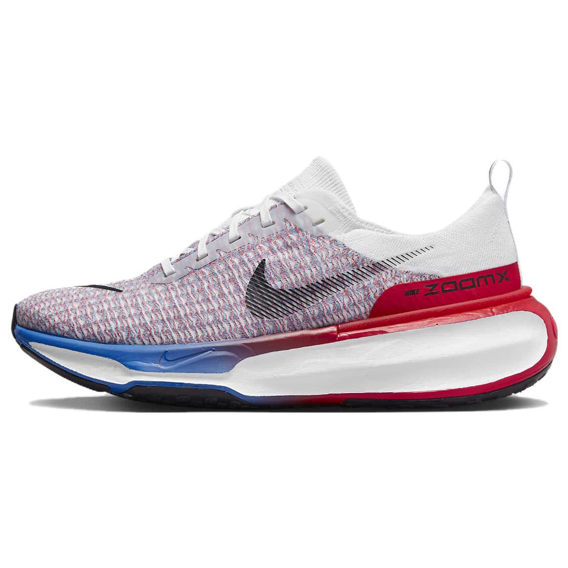 

Новые Nike ZoomX Invincible Run 3 Белый Университетский Красный Фото Синий Черный FJ3889-100 45