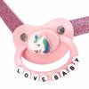 Pink Glitter Pacifier Gag Ddlg Abdl Littles Play Gags