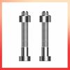 ABNR M2.5 Cartridge Mounting Screws Universal Aluminum Screws 16.5MM For LP Vinyl Record Player Rapair Tool