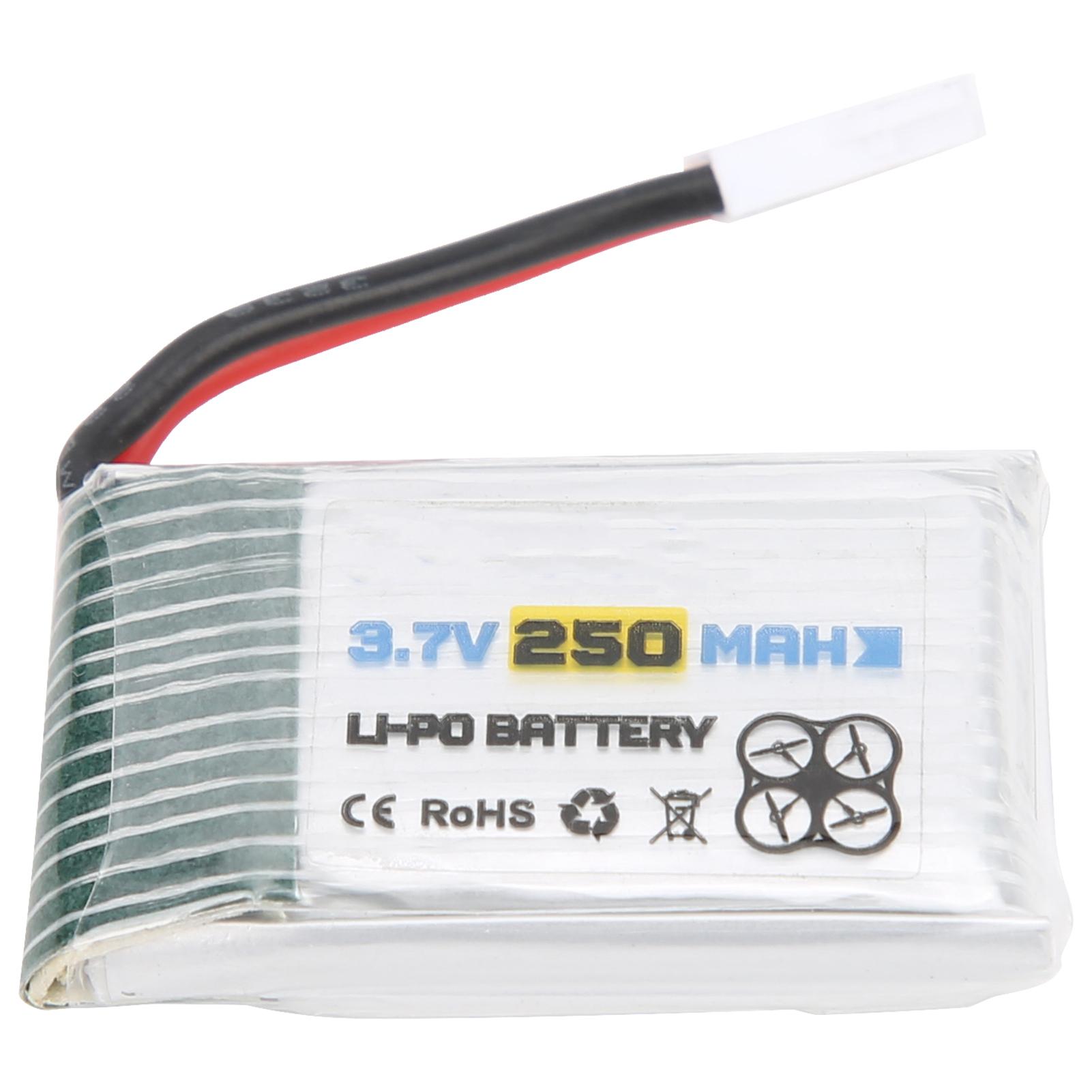 

3.7V 250mAh Lipo Battery for Syma X4 X11 / Walkera Mini CP / RC Quadcopter Drone Parts