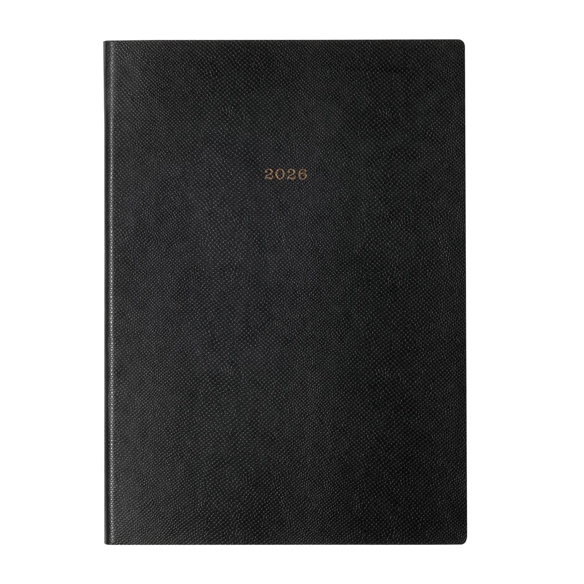 

Exclusive 2026 Planner, December 2025 Weekly Vertical A5 Size, Souple Plus Lamp Black EDiT 26WDR-ETE01-BK